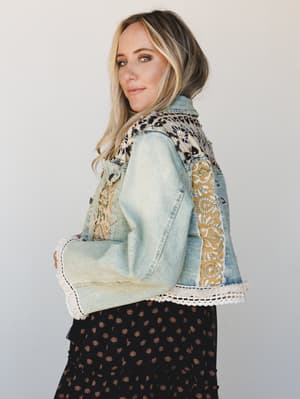 Golden Autumn Days 2 Piece Bundle - Denim