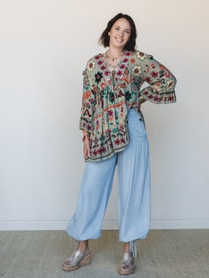 Meadow Drift 2 Piece Bundle: Light Wash