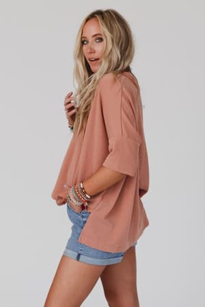 on-the-go-v-neck-ribbed-essential-tee-sepia/Sepia