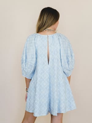 Quaint Whisper Romper - Light Chambray L / Light Chambray