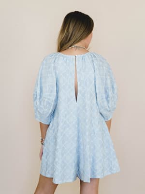 Quaint Whisper Romper - Light Chambray L / Light Chambray