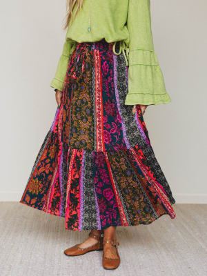 Wishwoven Maxi Skirt: undefined