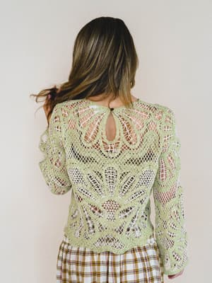 Thing of Dreams Top - Light Green L / Light Green