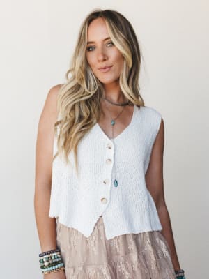 Every Moment Vest Top - Off White M / Off White