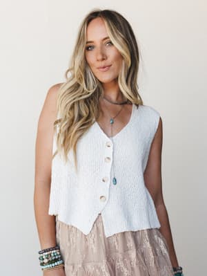 Every Moment Vest Top - Off White M / Off White