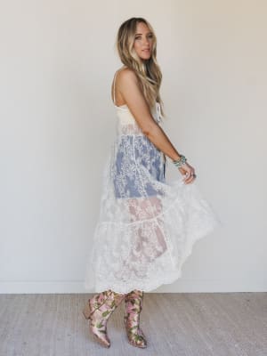 Times Like These Duster - Ecru M / Ecru