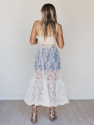 Times Like These Duster - Ecru M / Ecru