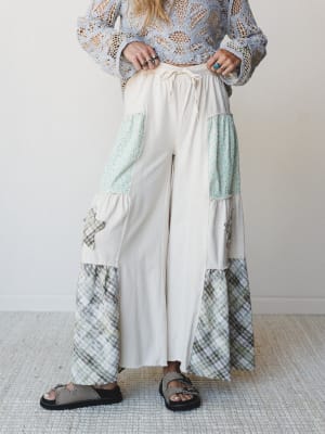 Coastal Chill Wide Leg Pants: undefined
