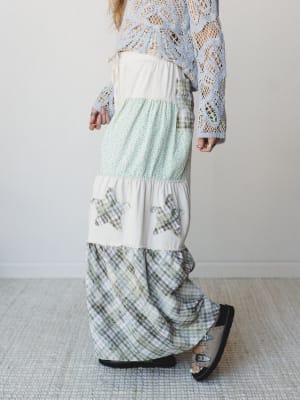 Coastal Chill Wide Leg Pants - Oatmilk Multi S / Oatmilk Multi