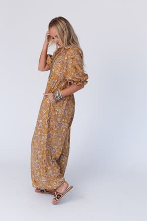 Mustard Paisley
