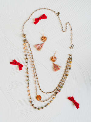 Geometric Glow 2 Piece Jewelry Bundle: undefined