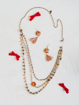 Geometric Glow 2 Piece Jewelry Bundle: undefined