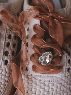 Love Me Woven Sneakers - Beige 8.5 / Beige