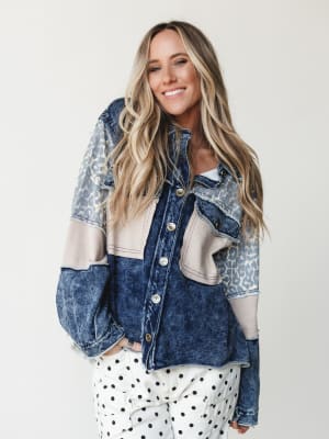 Wild Fever Jacket - Indigo S / Indigo