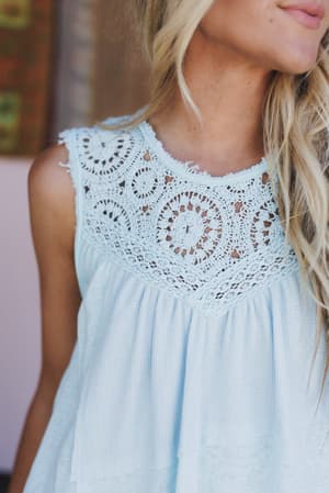 arlo-crochet-knit-top-blue/Blue