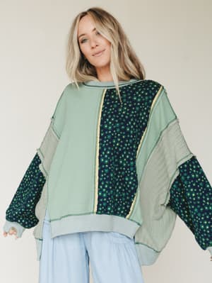 Mixed Harmony Top: undefined