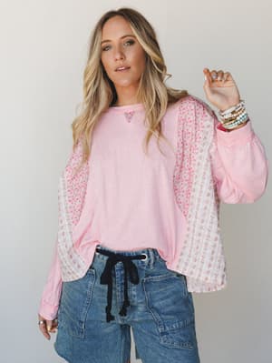 Wildlight Top - Pink