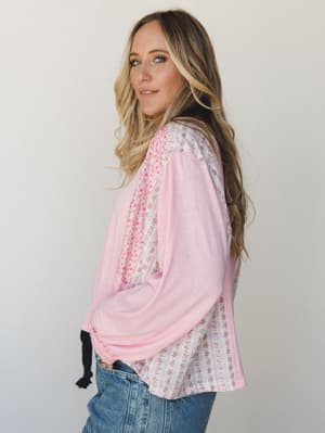 Wildlight Top  - Pink