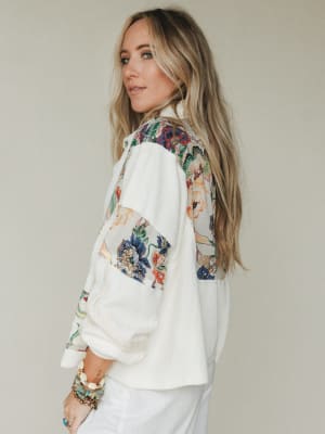 Dream Drape Jacket - Cream L / Cream