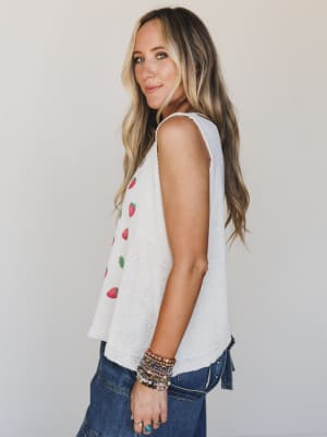 Strawberry Festival Tank - Natural L / Natural