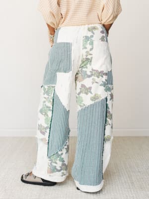 Goldenrae Pants - Green Multi L / Green Multi