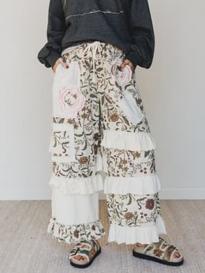 Tea Time In Spring Pants: undefined