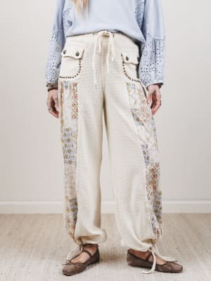 Soft But Studded Pants: undefined