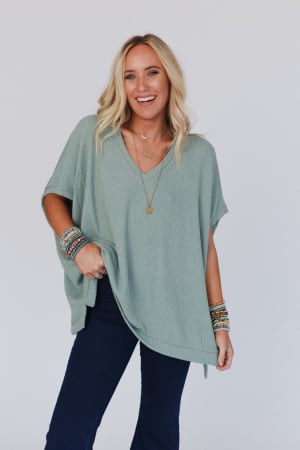 rowan-oversized-ribbed-knit-top-sage/Sage