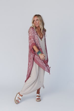 mandala-tassel-kimono-rose-clay/Rose Clay