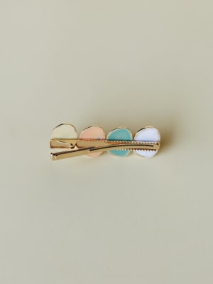 Together with Flowers Hair Clip - Multi OS / Multi