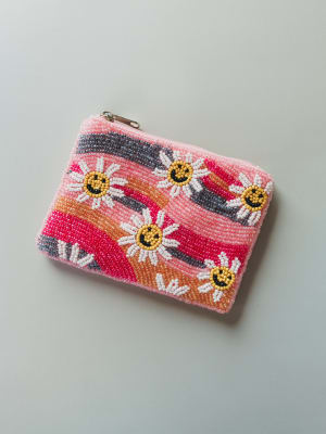 Groovy Daisies Coin Purse - Multi OS / Multi