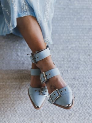 Hendrix Buckle Bootie: undefined