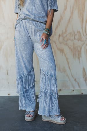 wild-route-fringe-pants-grey/Grey