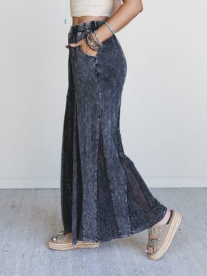 Wild Mark Wide Leg Pants: undefined