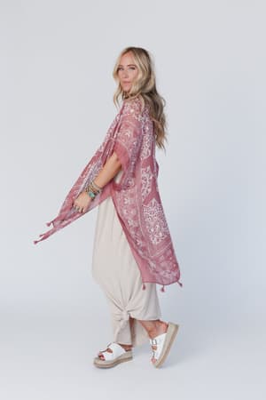 mandala-tassel-kimono-rose-clay/Rose Clay