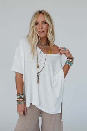 warm-nights-v-neck-top-ivory/Ivory