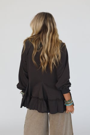 gia-ruffled-tiered-tunic-top-ash/Charcoal