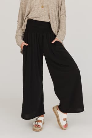 The Nest Aurora Flowy Wide Leg Pants: undefined
