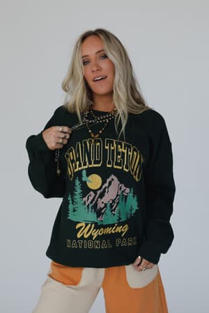grand-teton-sweatshirt-green/Green
