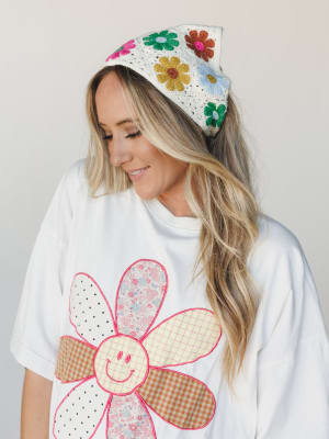 Merry Days Headband - Cream Flower OS / Cream Flower
