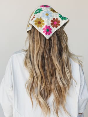 Merry Days Headband - Cream Flower OS / Cream Flower