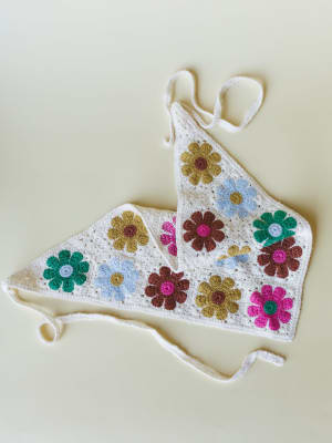 Merry Days Headband - Cream Flower OS / Cream Flower