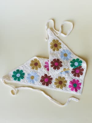 Merry Days Headband - Cream Flower OS / Cream Flower