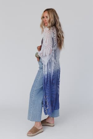 poolside-ombre-lace-kimono-periwinkle/Periwinkle