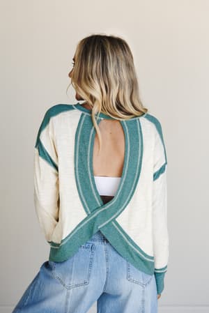 stasia-top-green/Green