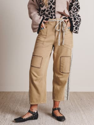 Babette Stitched Pants: undefined