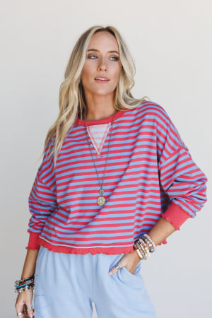 Freestyle Striped Top: undefined