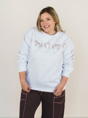 Hold My Horses Sweatshirt: undefined