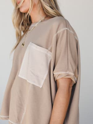Meadow Dreams PJ Set - Tan