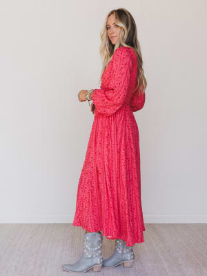 Day Dates Dress - Cherry Tomato L / Cherry Tomato